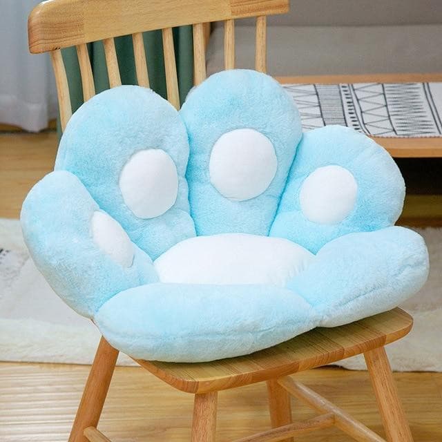 Plumpy Gigantic Colorful Animal Cat Paws Seat Cushion Plushie - Plumpy Plushies