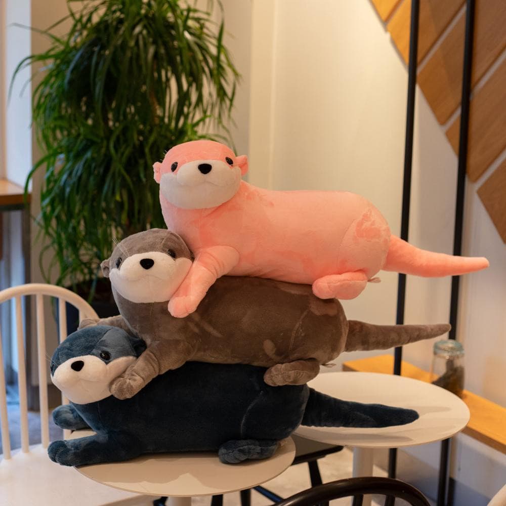 Super Gigantic Cute Mazu the Otter Plushie - Plumpy Plushies